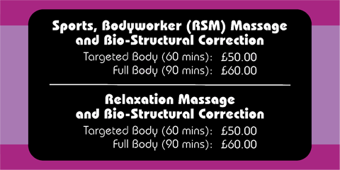 price list